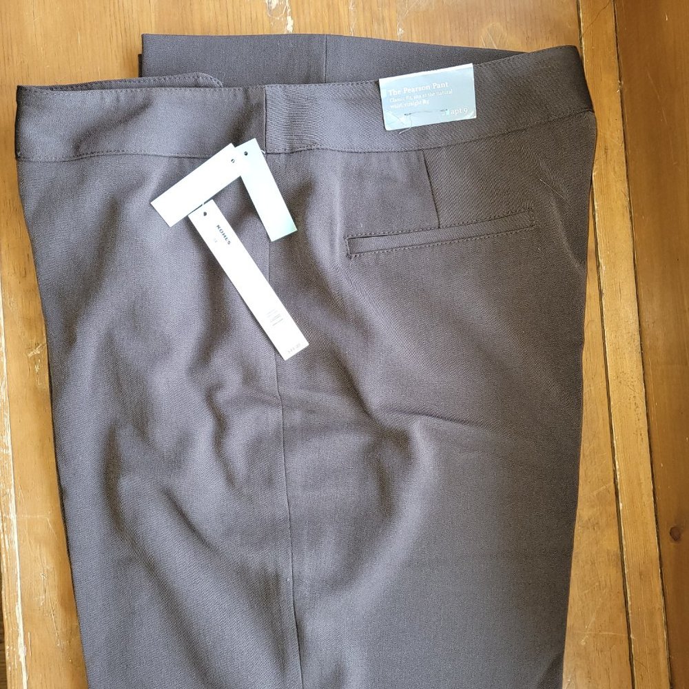 Apt. 9 Women's Straight-Leg Pants in Dark Brown - Picture 3 of 5